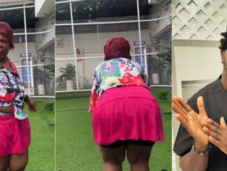 Actor Aki scatters internet with his dance moves to Nasboi latest song 'short skirt'