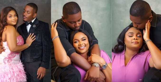 Timini says as he reportedly begins countdown of his wedding with actress Bimbo Ademoye (Photos) 